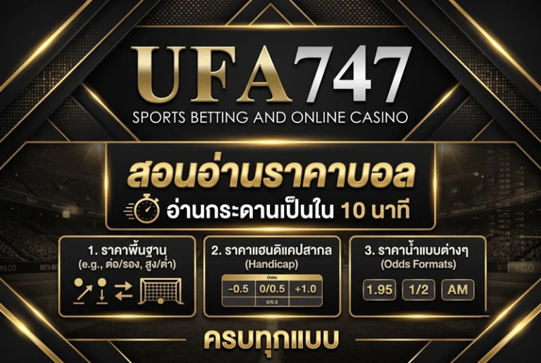 สอนอ่านราคาบอล